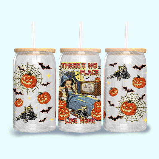 DTF Transfer UV Cup Wrap – Halloween Wizard of Ozz “There’s No Place Like Home” Design
