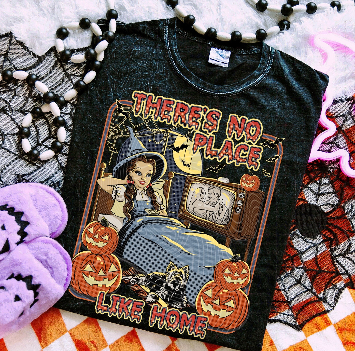 Sweatshirt T-Shirt Hoodie Fall Halloween There is No Place Like Home Dorthey