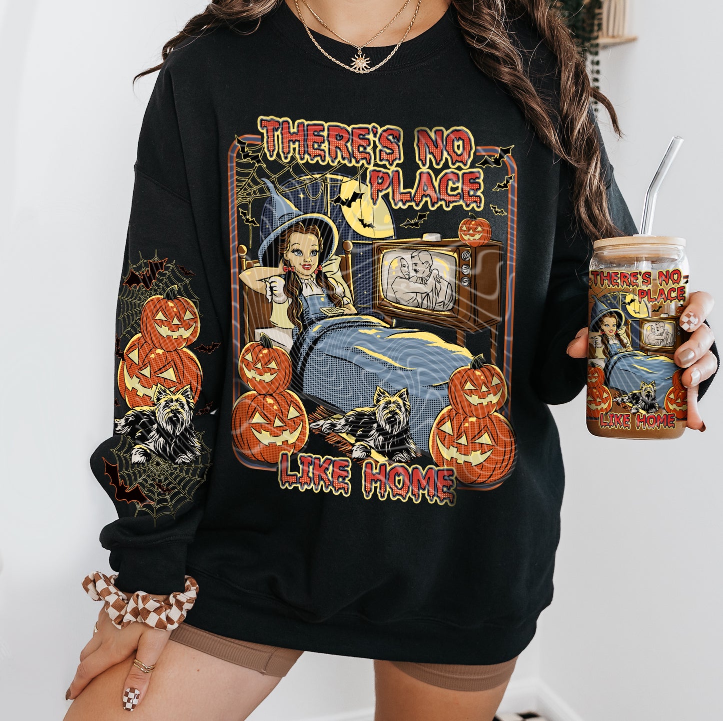 DTF Transfer – “There’s No Place Like Home” | Halloween Wizard of Ozzz-Inspired Design