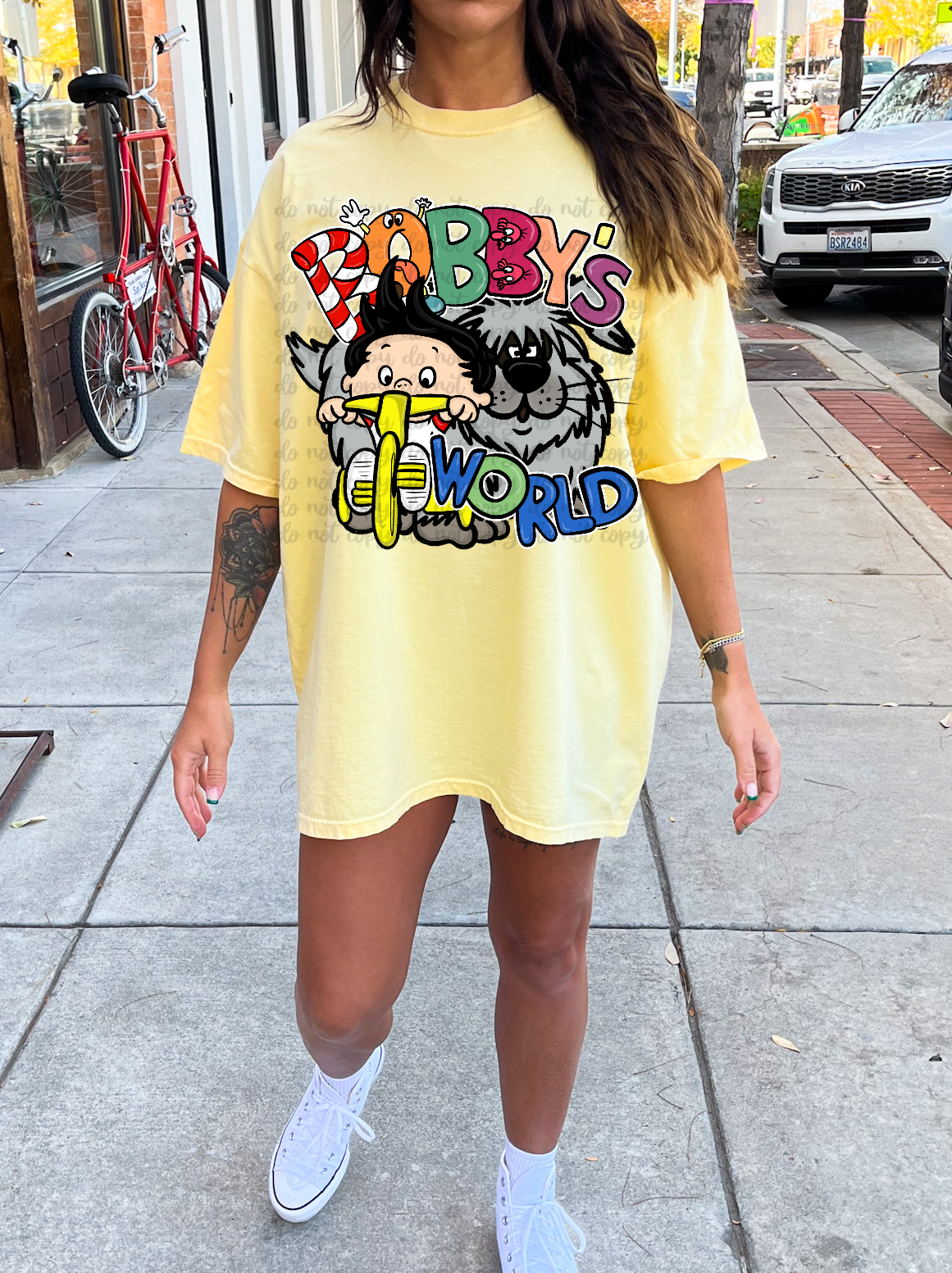 DTF Transfer Vintage Bobby w/  Sleeve Print offered