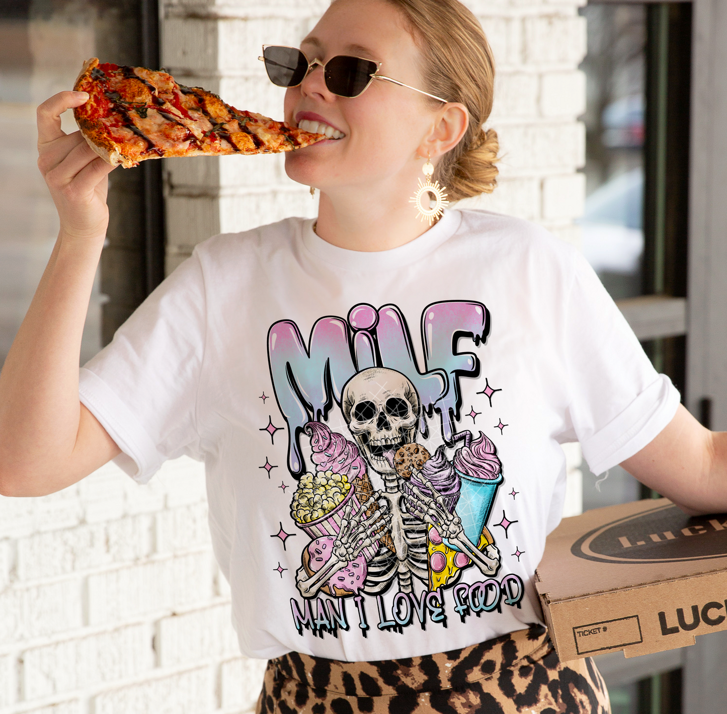 DTF Transfer MILF Man I Love Food - Sleeves Offered