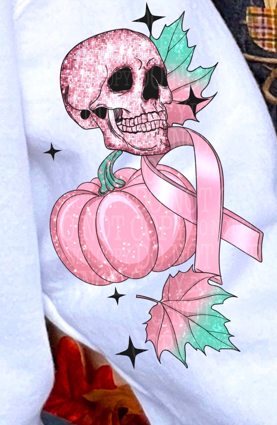 DTF Transfer Halloween In Oct WE Wear Pink