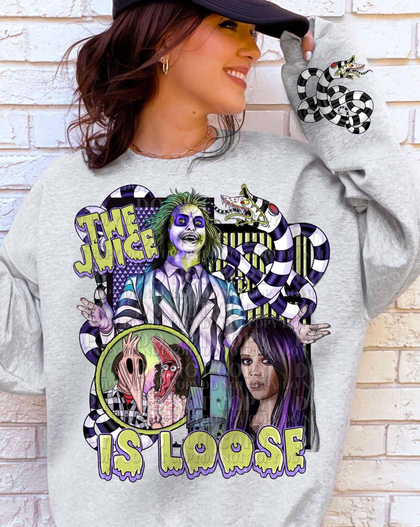 DTF Transfer Vintage The Juice