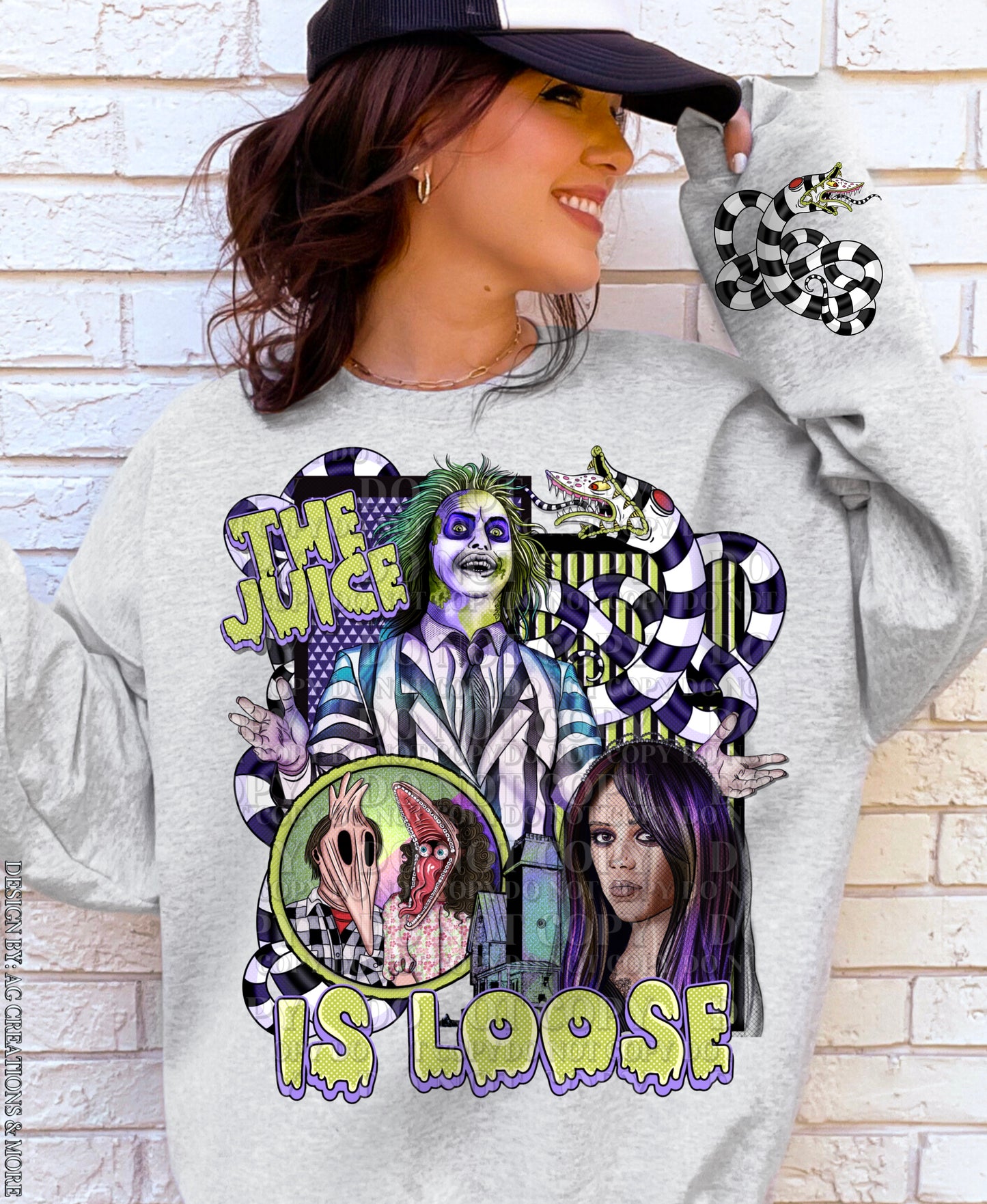 DTF Transfer Vintage The Juice