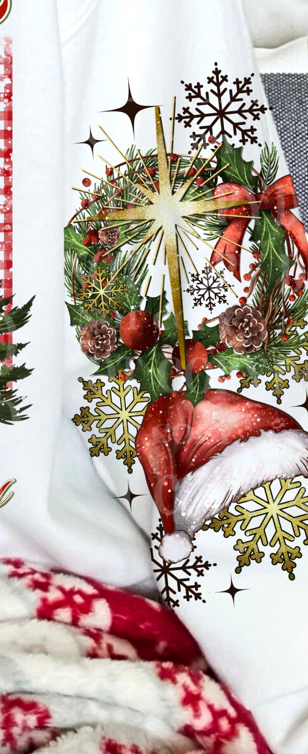 DTF Transfer Western Christmas - Moody Christmas Co Keep The Mood Cheery