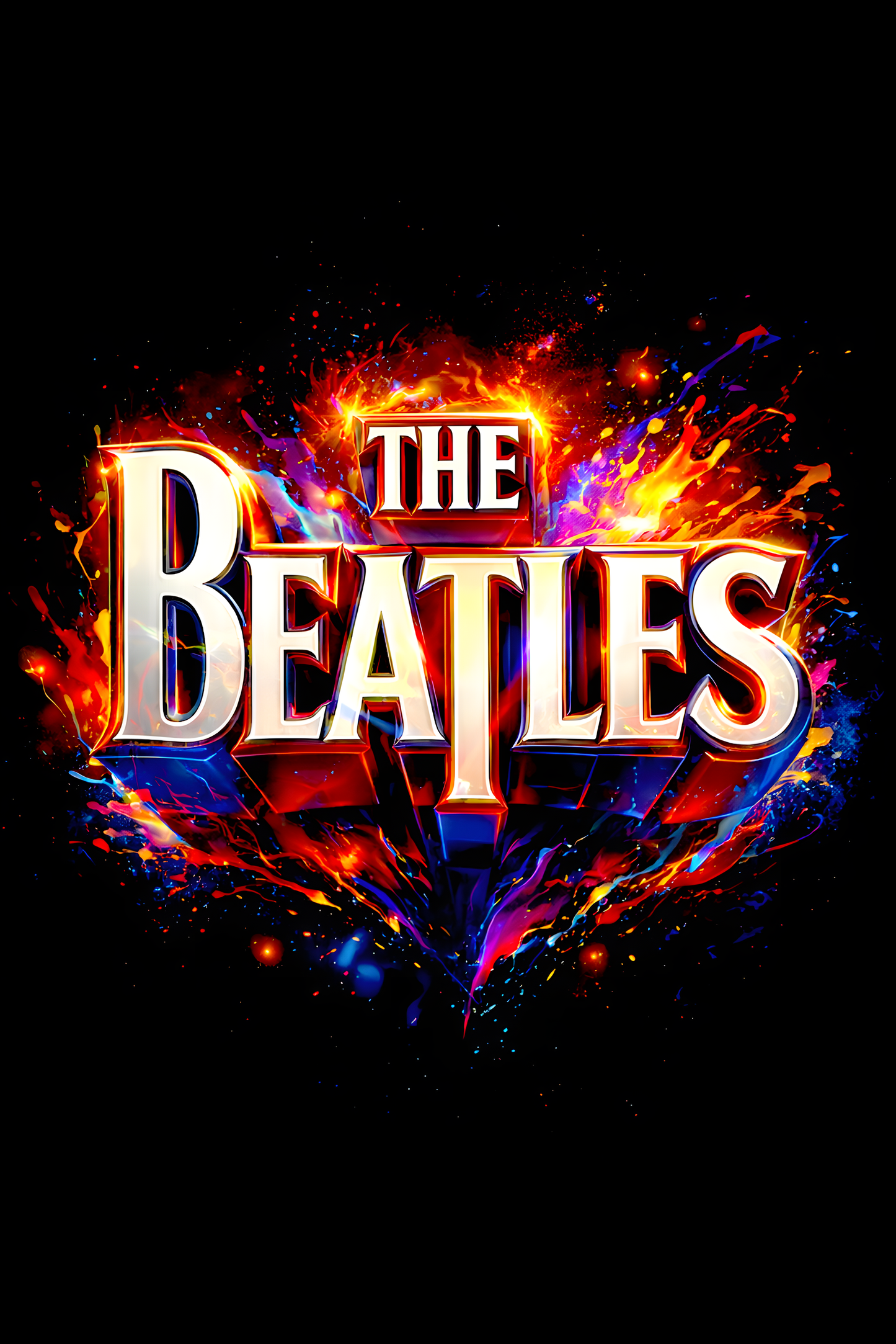 DTF Transfer Half-Tone Classic Rock