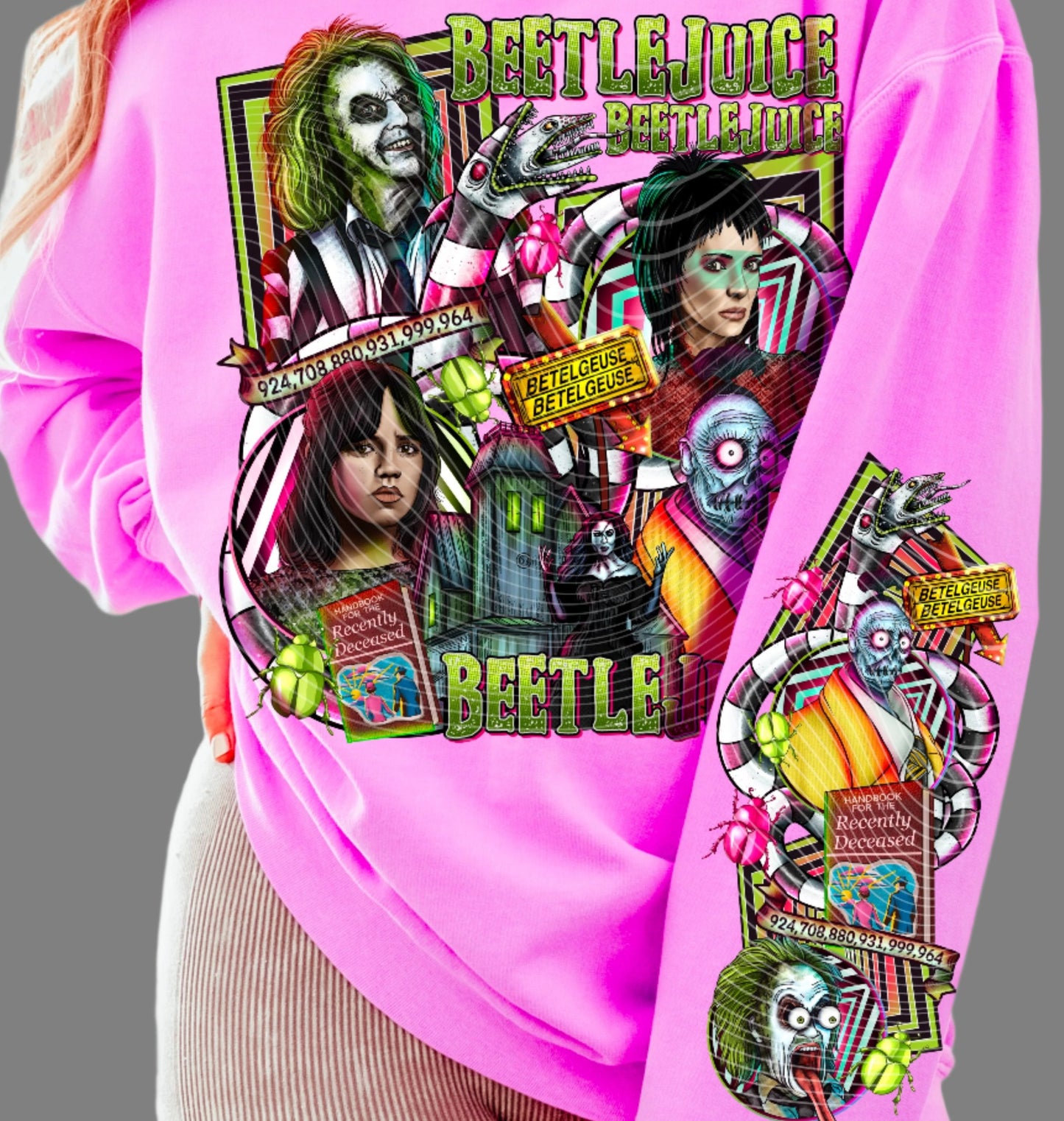 DTF Transfer Fall Halloween Beetle Beetle