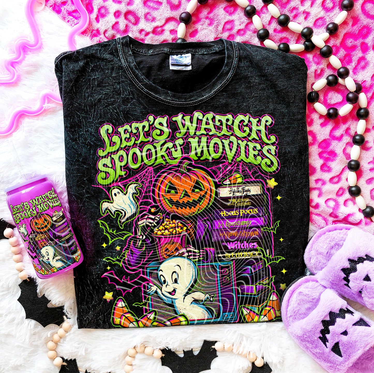 DTF Transfer Halloween – Let’s Watch Spooky Movies
