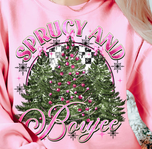 DTF Transfer Christmas - Boujee  Bougie