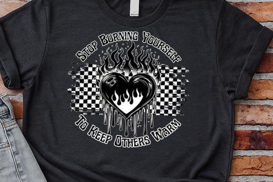 DTF Transfer – Stop Burning Yourself to Keep Others Warm