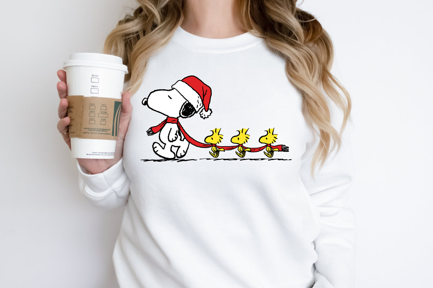 DTF Transfer Christmas Snoopy Vintage