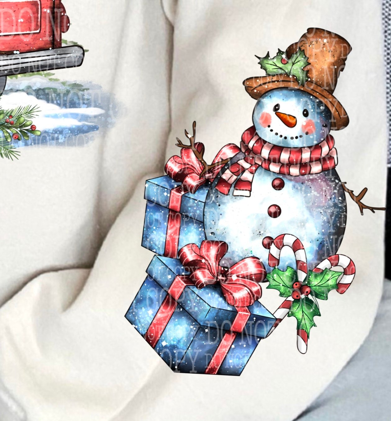 DTF Transfer Christmas My Hallmark Movie Watch Sweater