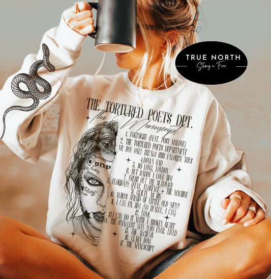 T-Shirt Or Sweatshirt  Music Country Pop Taylor S With Sleeve Prints #4