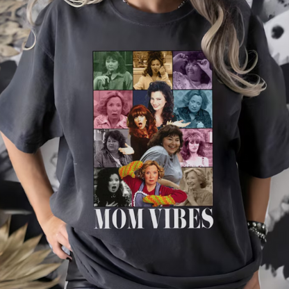 DTF Transfer Vintage TV Mama Vibe Mom Vibe