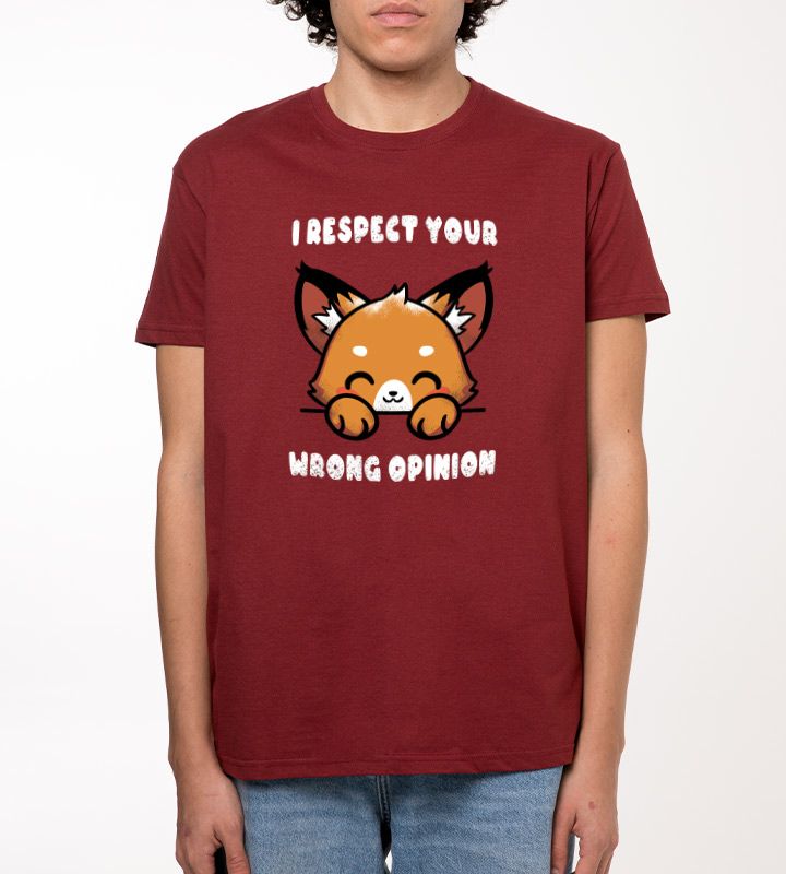 T-Shirt or Sweatshirt Humor I respect Your Wrong Opinion