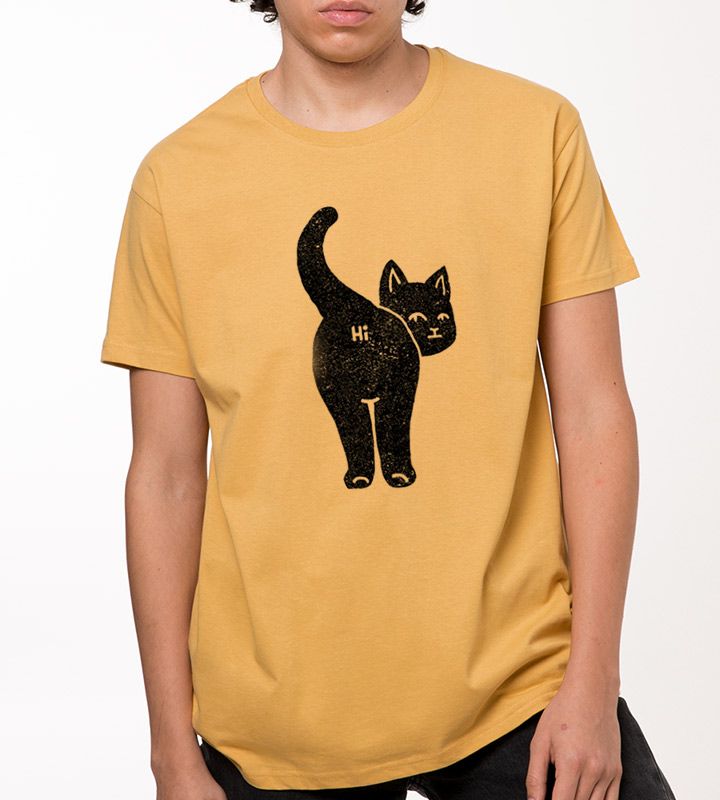 Cat Bum HI T-Shirt or Sweatshirt - Funny and Cute