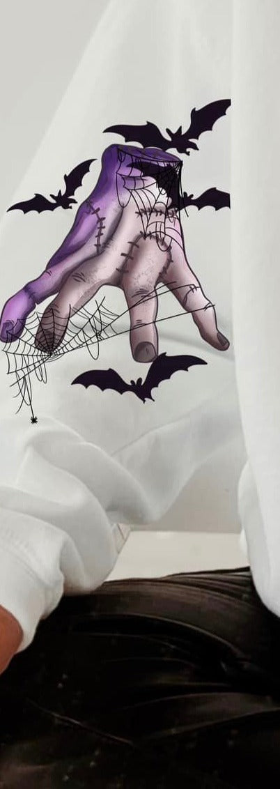 T-Shirt Or Sweatshirt  I hate people  Wednesday  Vintage with Sleeves