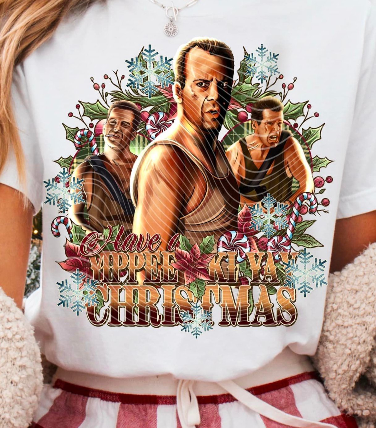 Sweatshirt Hoodie Or T-Shirt Christmas Hippie Ki Yay Christmas