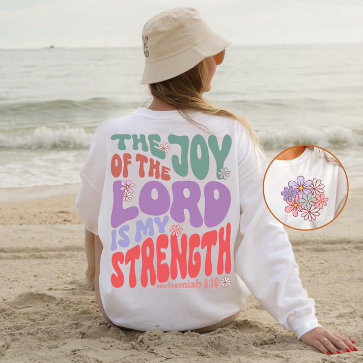 DTF Transfer Christian The Joy Of The Lord Is My Strength
