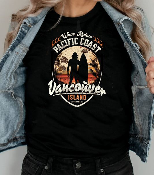 DTF Transfer Vancouver Island Surfing