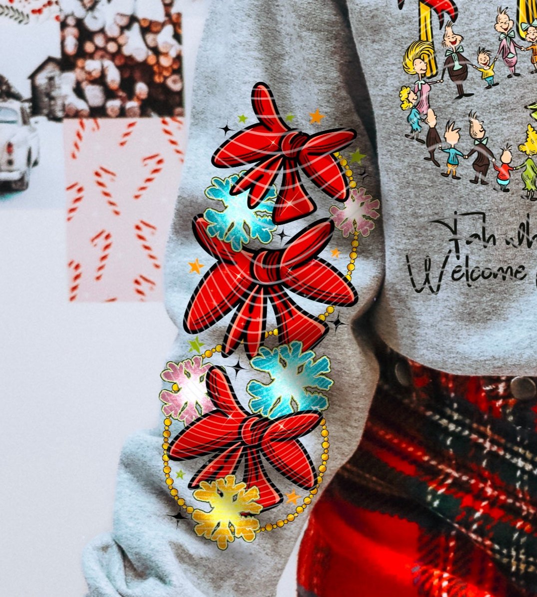 DTF Transfer Christmas Whoville Grinch Tree Of Life