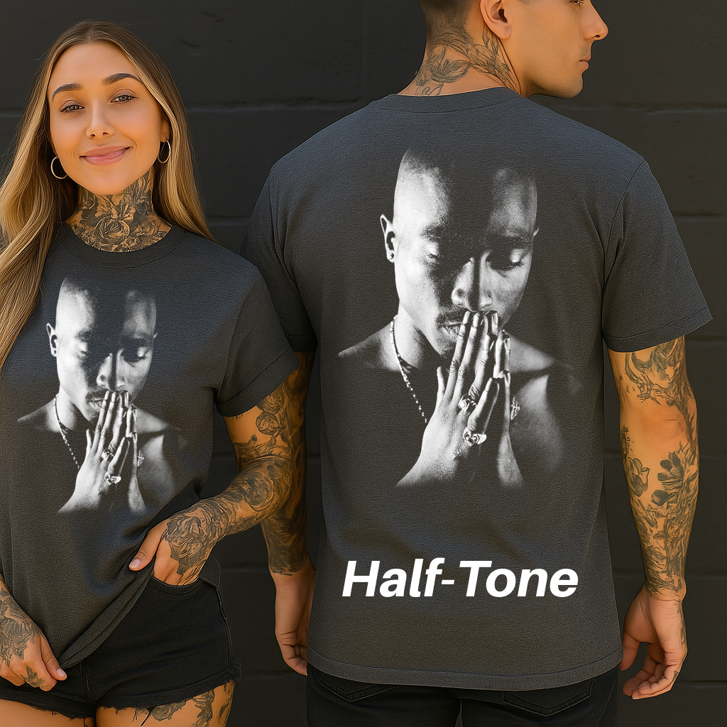 DTF Transfer Half-Tone Tupacc