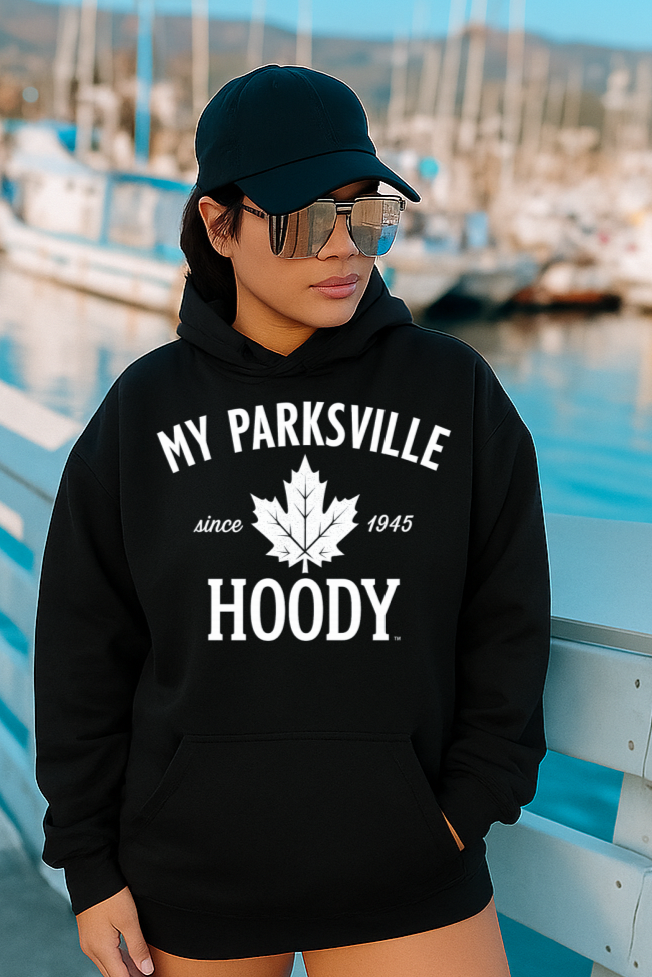 DTF Transfer My Parksville Hoody Canadian Maple Leaf Hoodie