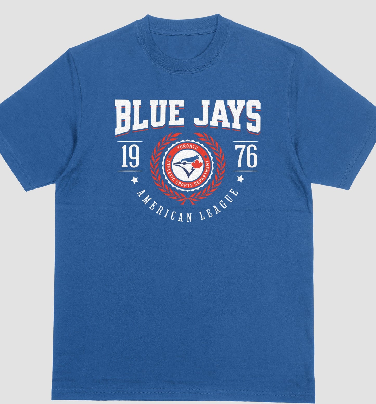 DTF Transfer Baseball Blue J Classic Style