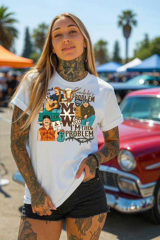 T-Shirt Hoody Crewneck – Morgan W  Inspired "Somebody’s Problem