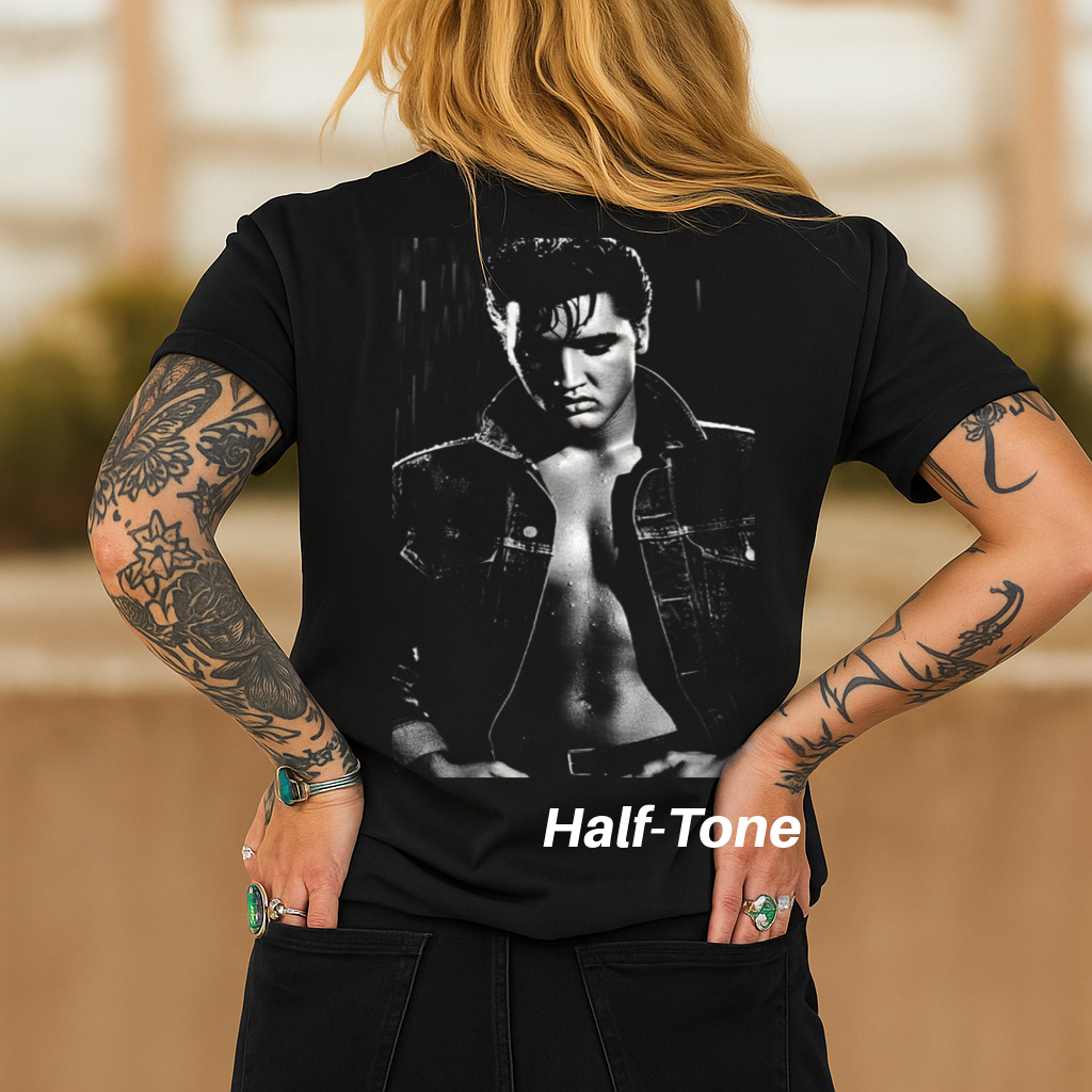 DTF Transfer Half-Tone THE KING