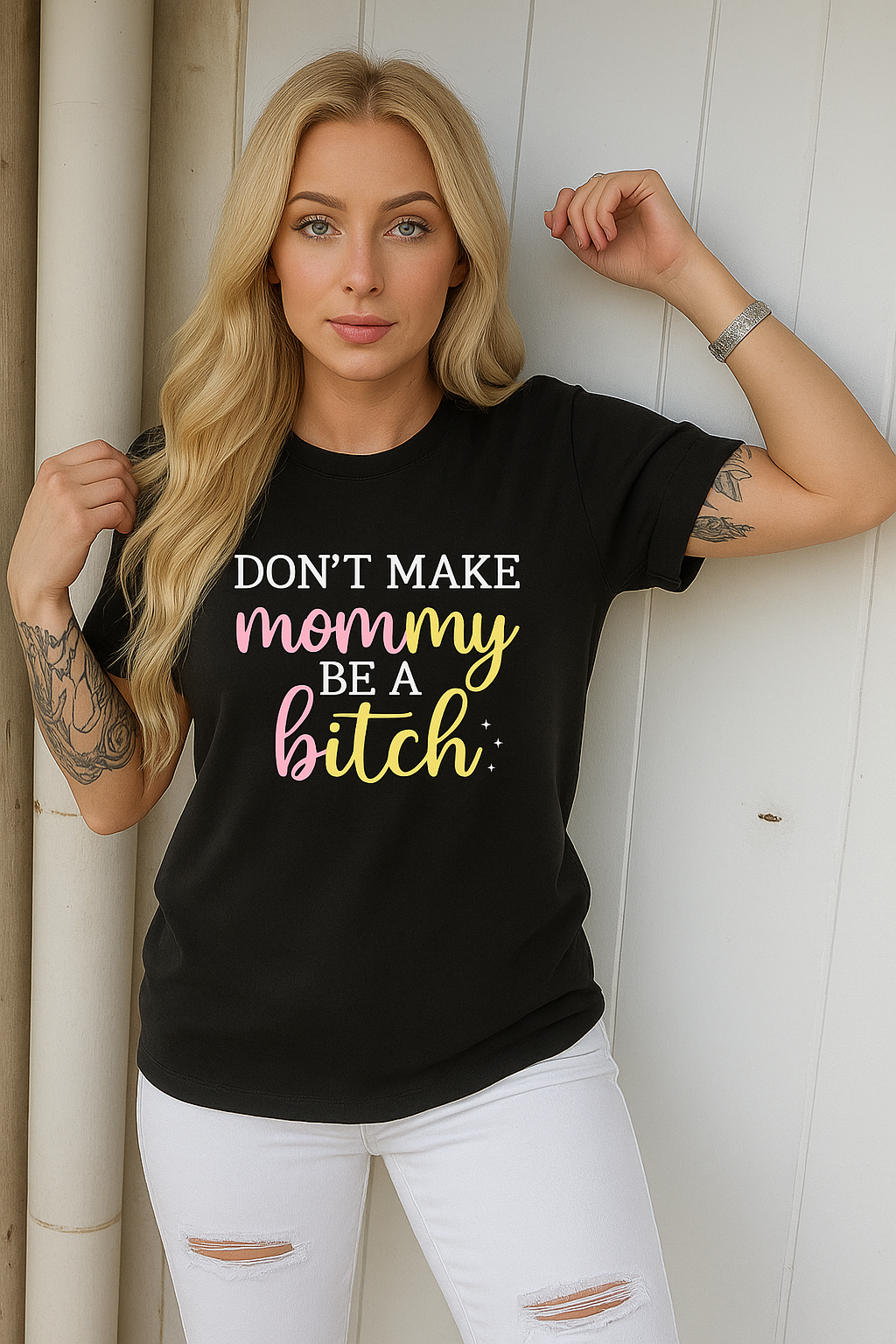 T-Shirt Sweatshirt Hoody – Don’t Make Mommy Be a Bitch