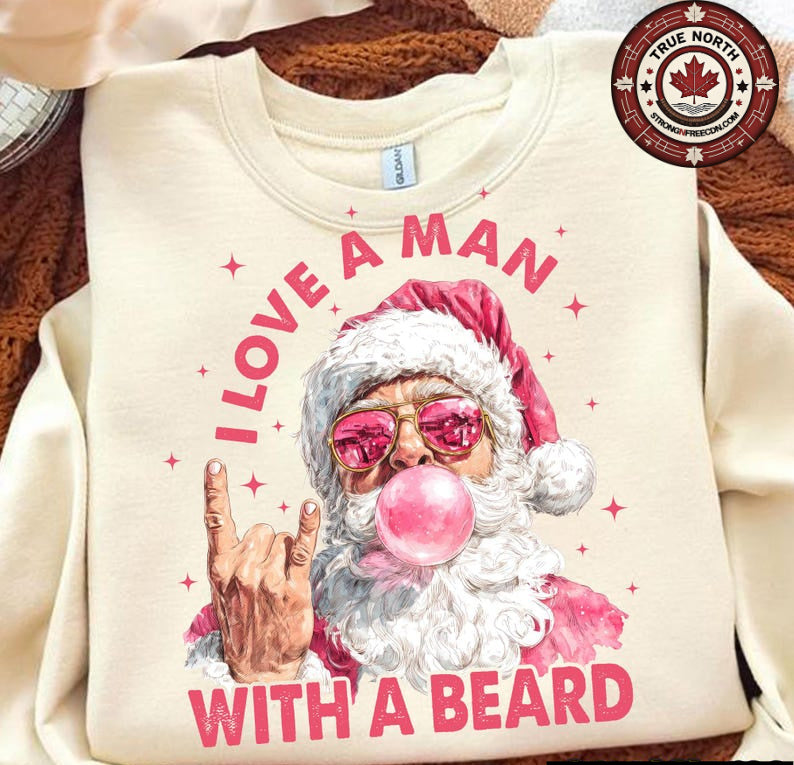 Sweatshirt Or Hoodie  I Love a Man With a Beard