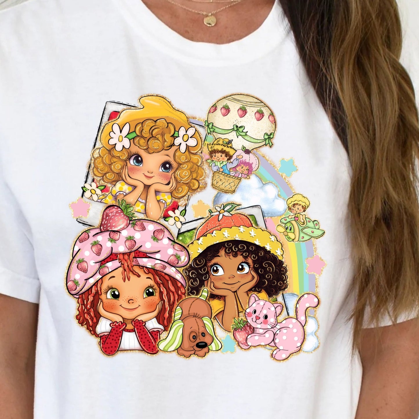 T-Shirt Sweatshirt Hoodie Berry Patch Friends Print
