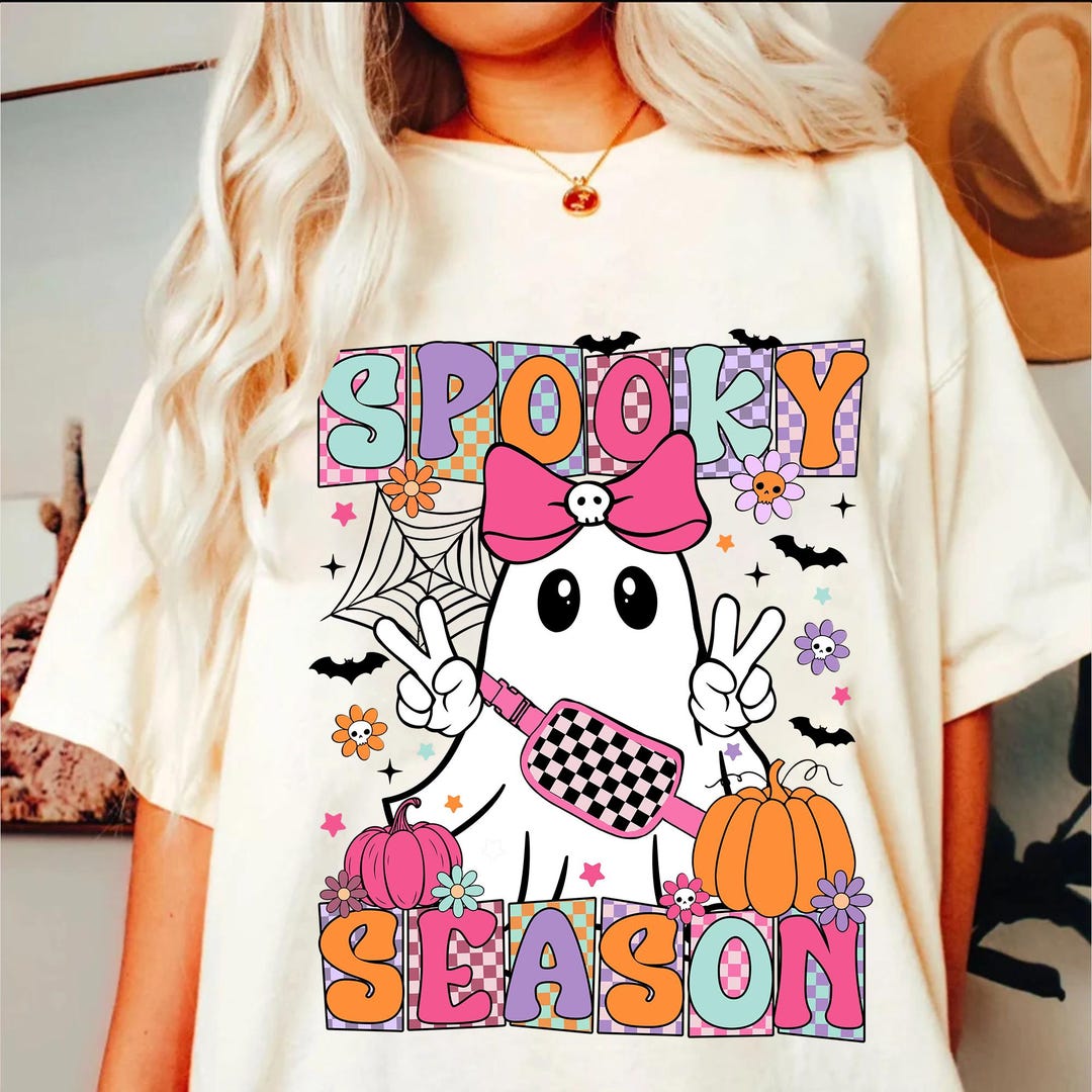 DTF Transfer – Halloween Ghost – Spooky Season