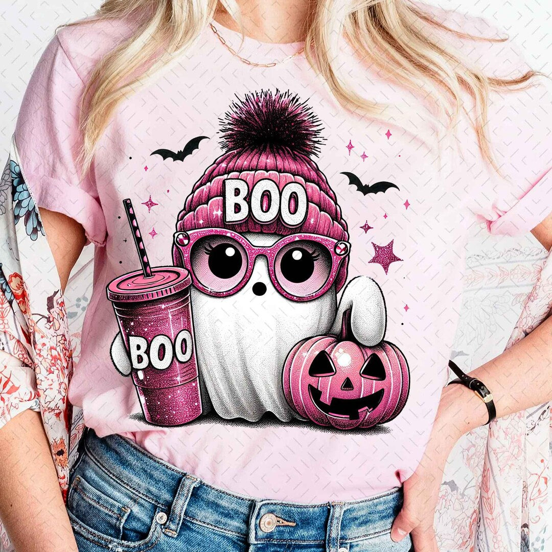 DTF Transfer – Cute Ghost – Halloween