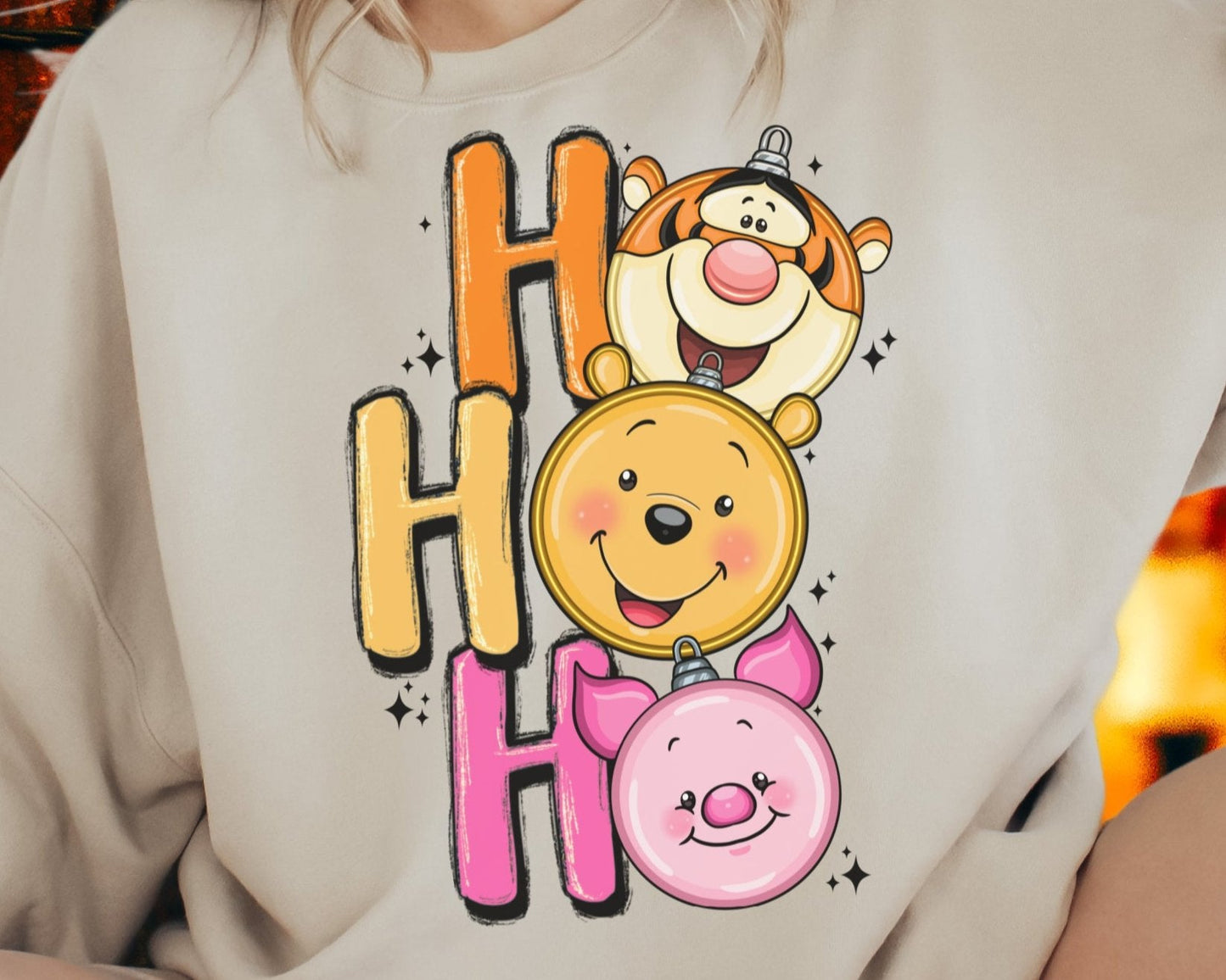Sweatshirt Hoodie Or T-Shirt Christmas HO HO HO ....