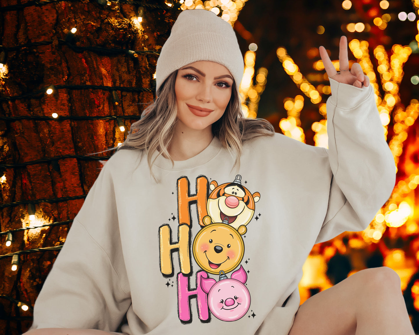 DTF Transfer Christmas HO HO HO ....