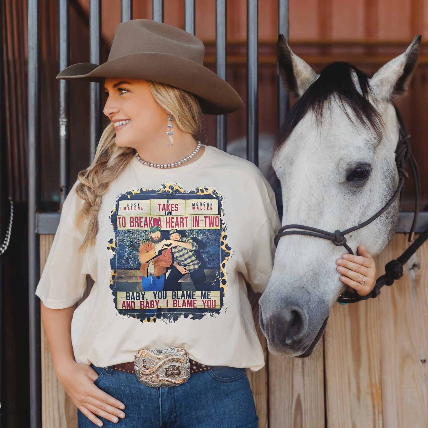 DTF Transfer Country Post & Wallen It Takes Two