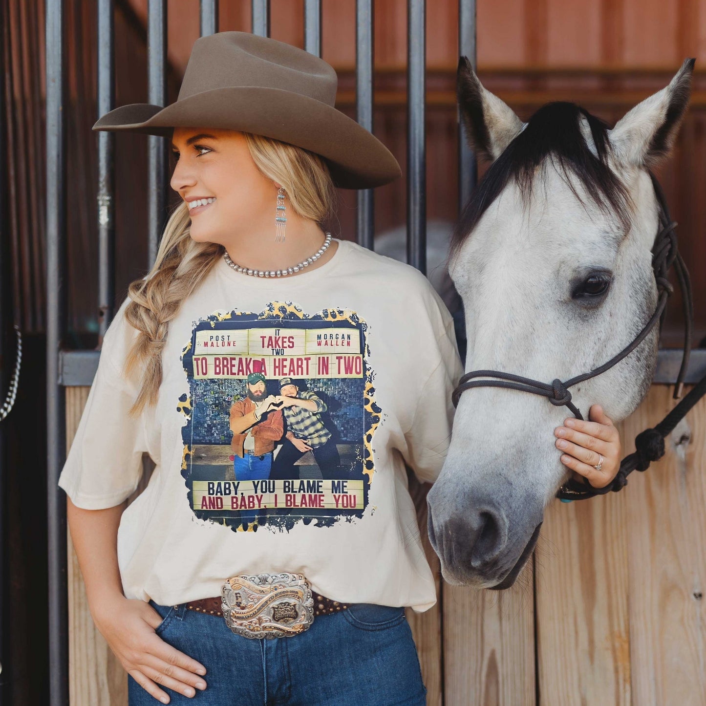 Country Post Wallen It Takes Two T-Shirt - Stylish Tee or Cozy Sweatshirt for Country Music Fans