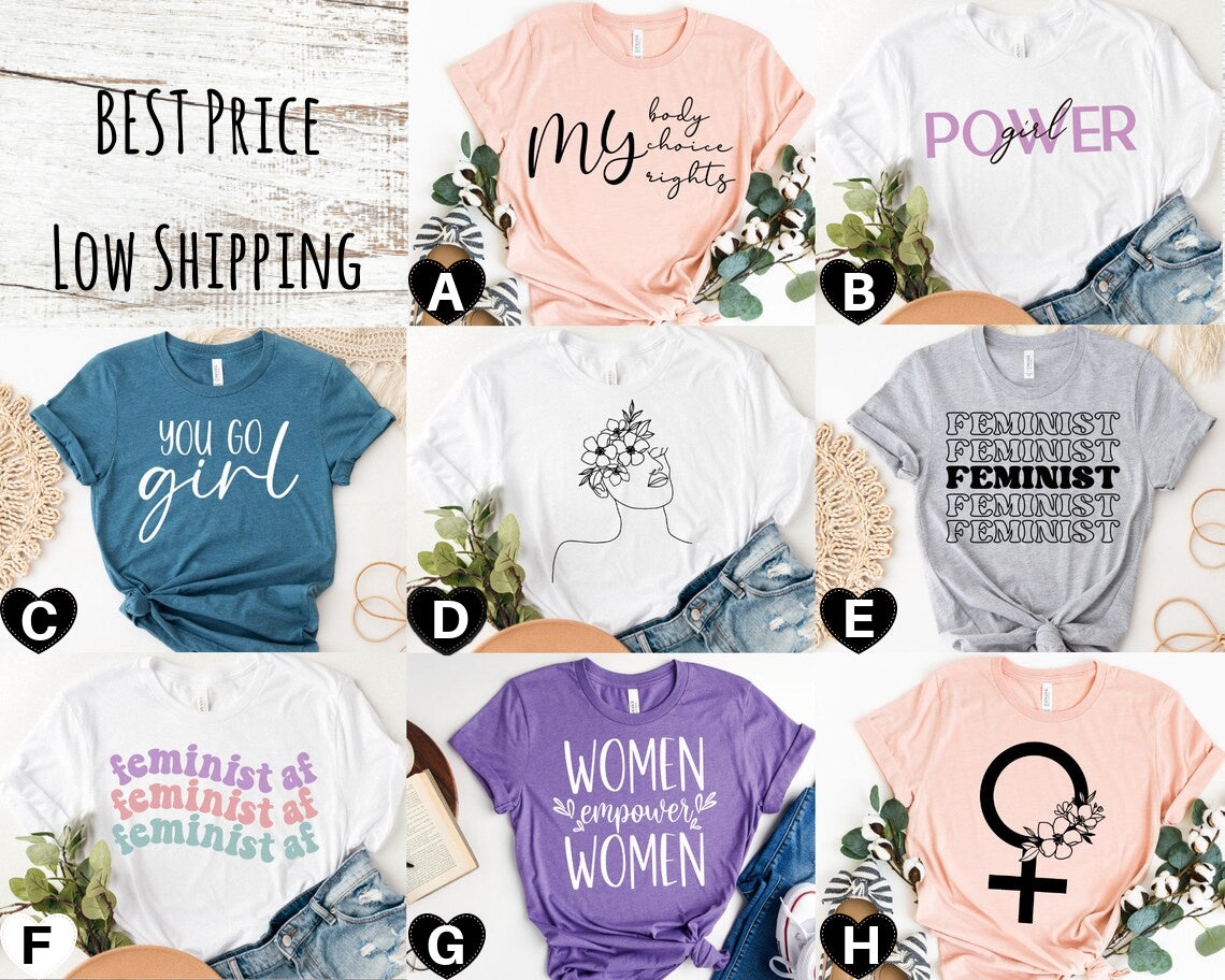 DTF Transfer Girl Power Jumbo Transfers offered 8 Designs