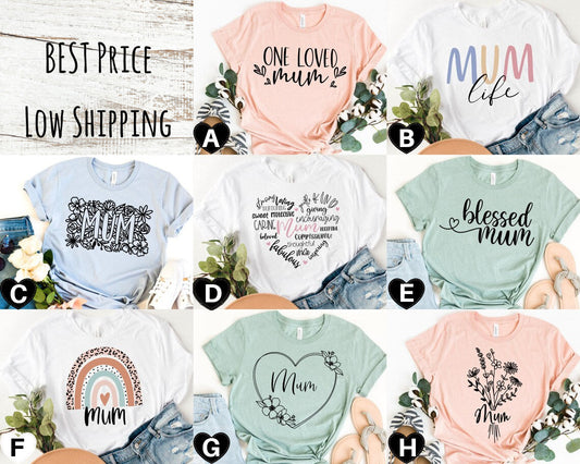 Jumbo Transfer T-Shirt and Sweatshirt Bundle - 8 Designs for the Ultimate Mom Wardrobe