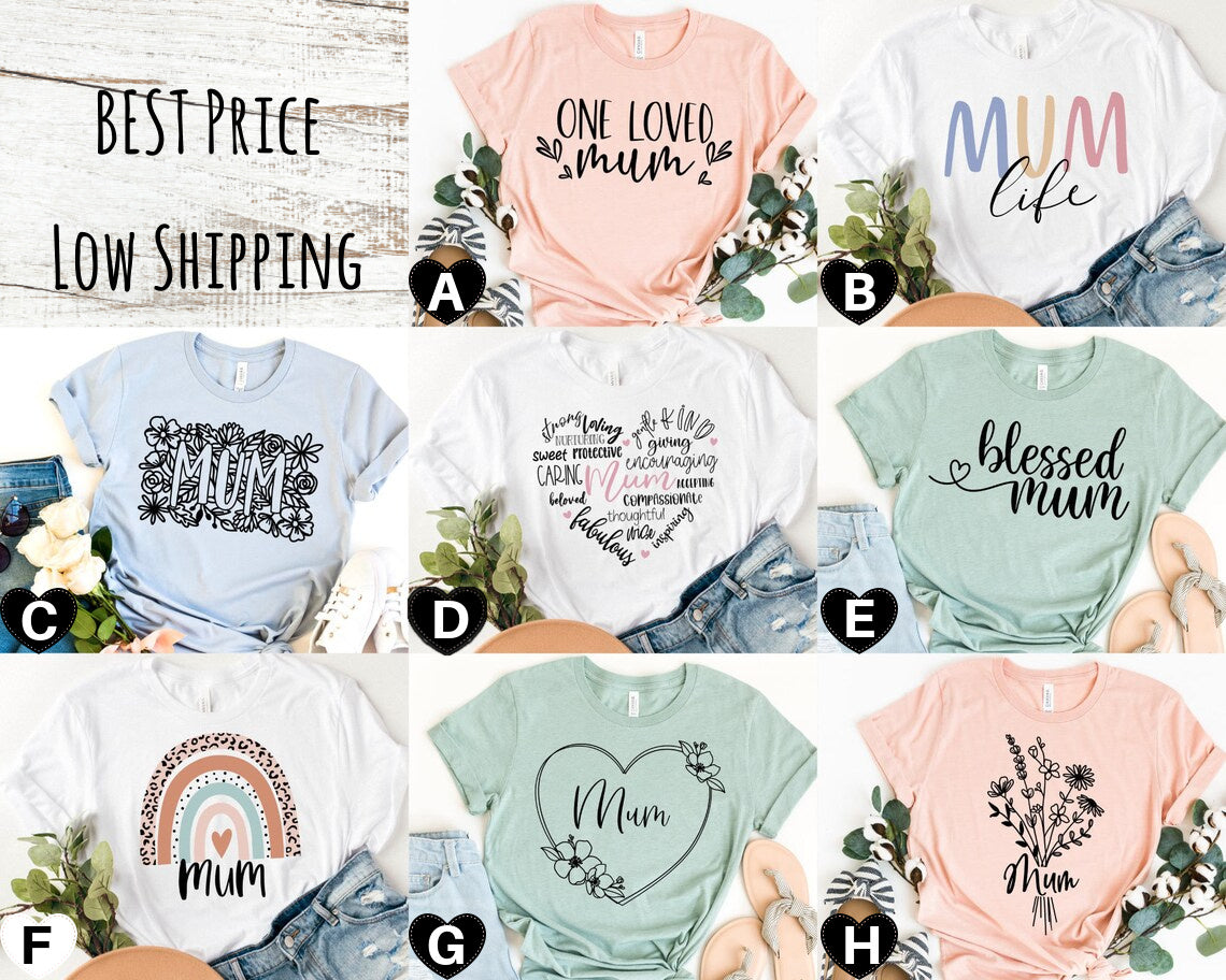 Jumbo Transfer T-Shirt and Sweatshirt Bundle - 8 Designs for the Ultimate Mom Wardrobe