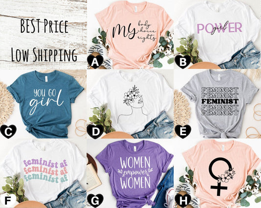 Girl Power T-Shirt Sweatshirt Transfers - Choose from 8 Jumbo Designs