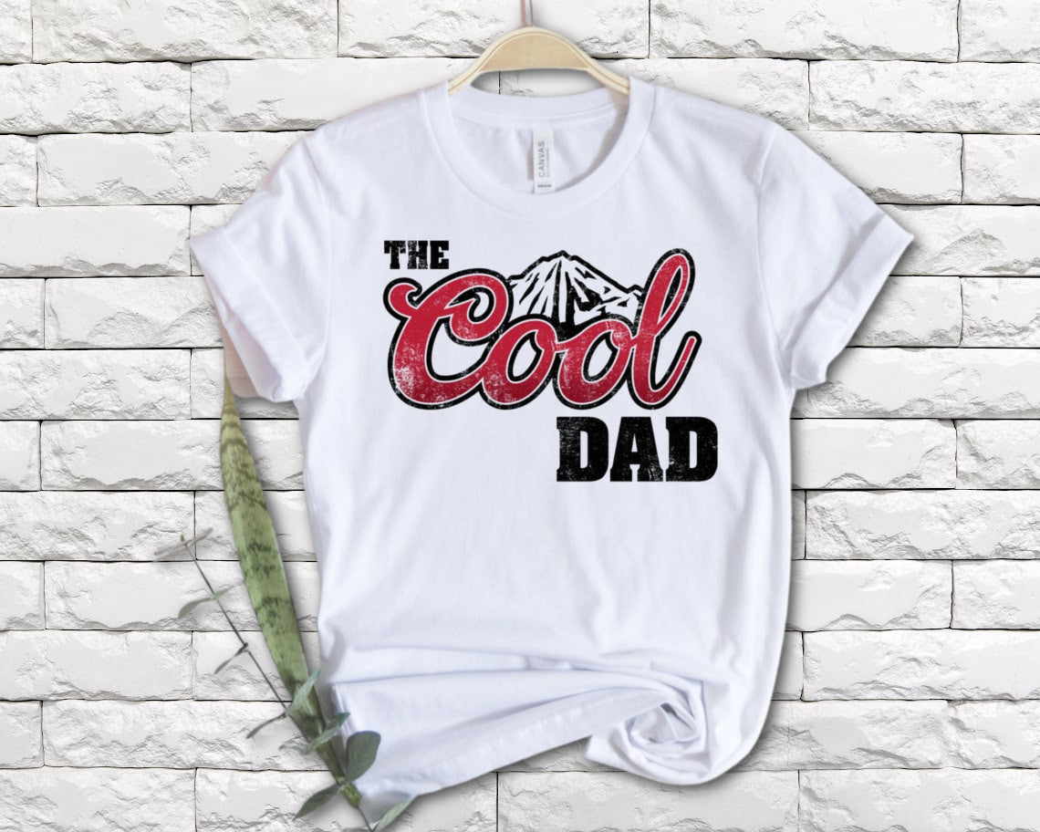 DTF Transfer Dad Designs Cool Dad