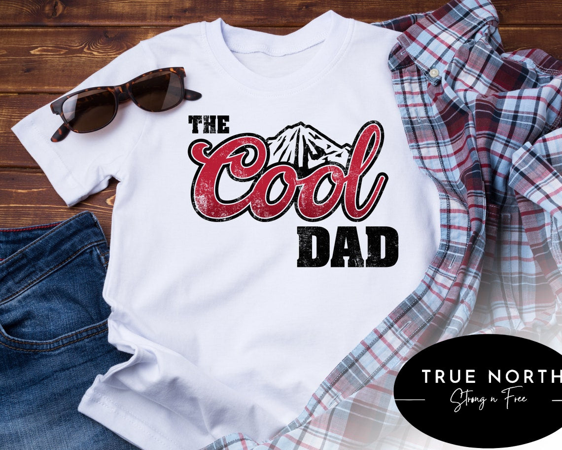 DTF Transfer Dad Designs Cool Dad