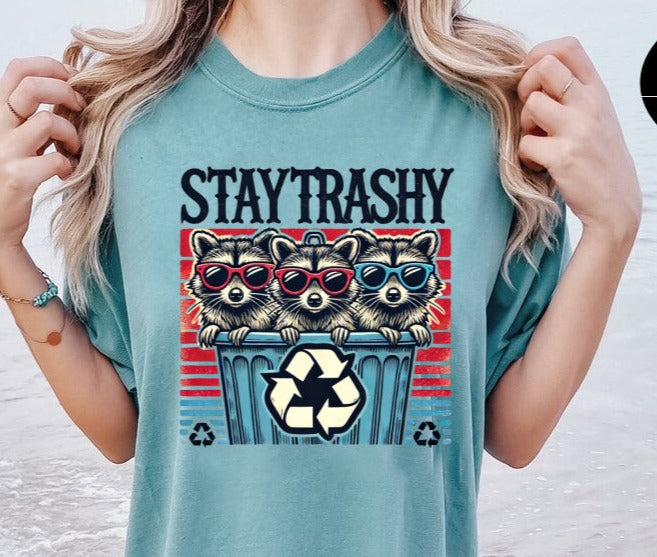 Sweatshirt Or T-Shirt Summer Stay Trashy Humor