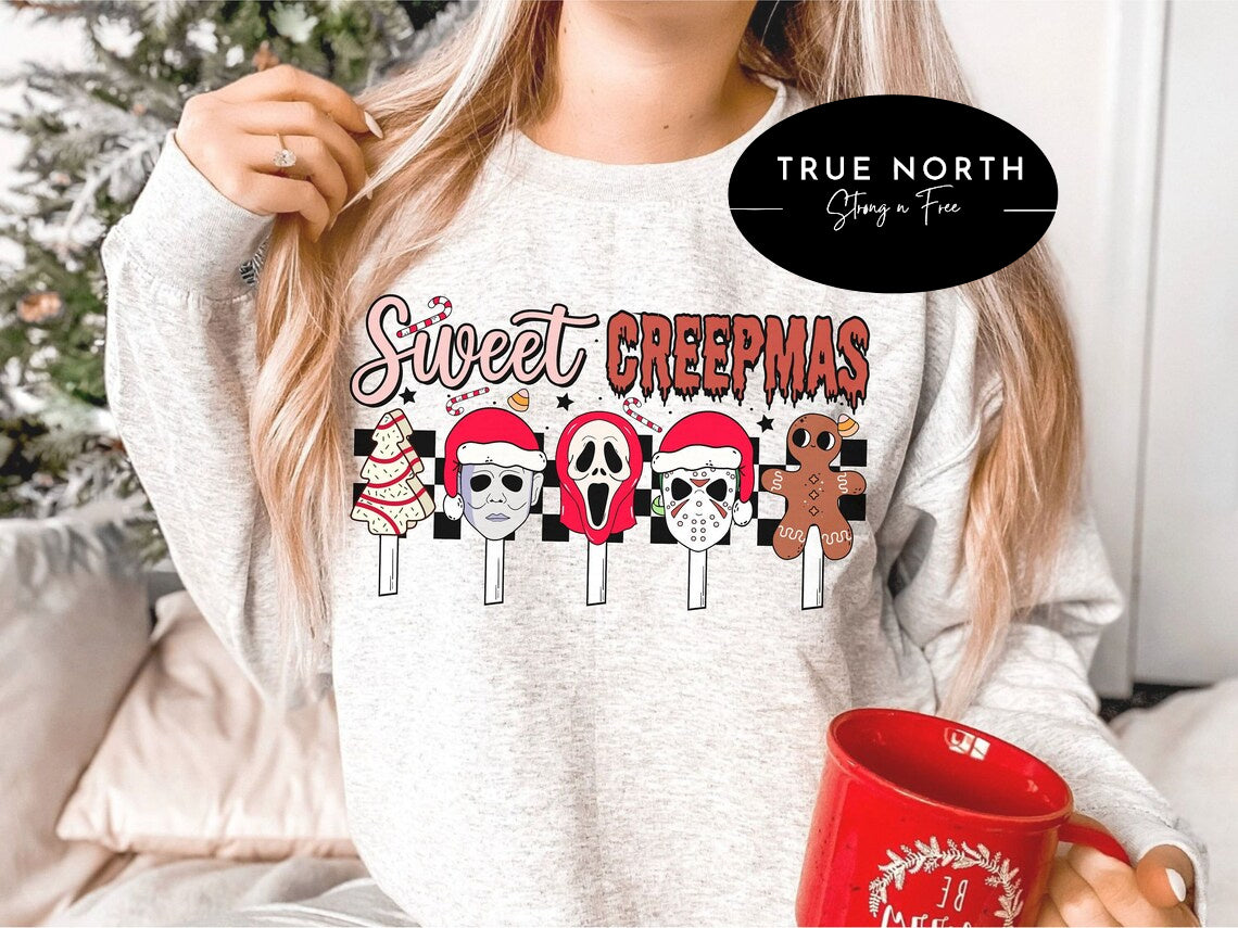 DTF Transfer Christmas & Halloween Creepmas