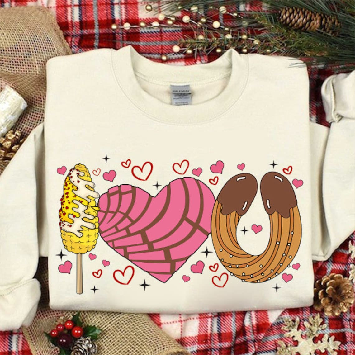 DTF Transfer Valentines I LOVE YOU