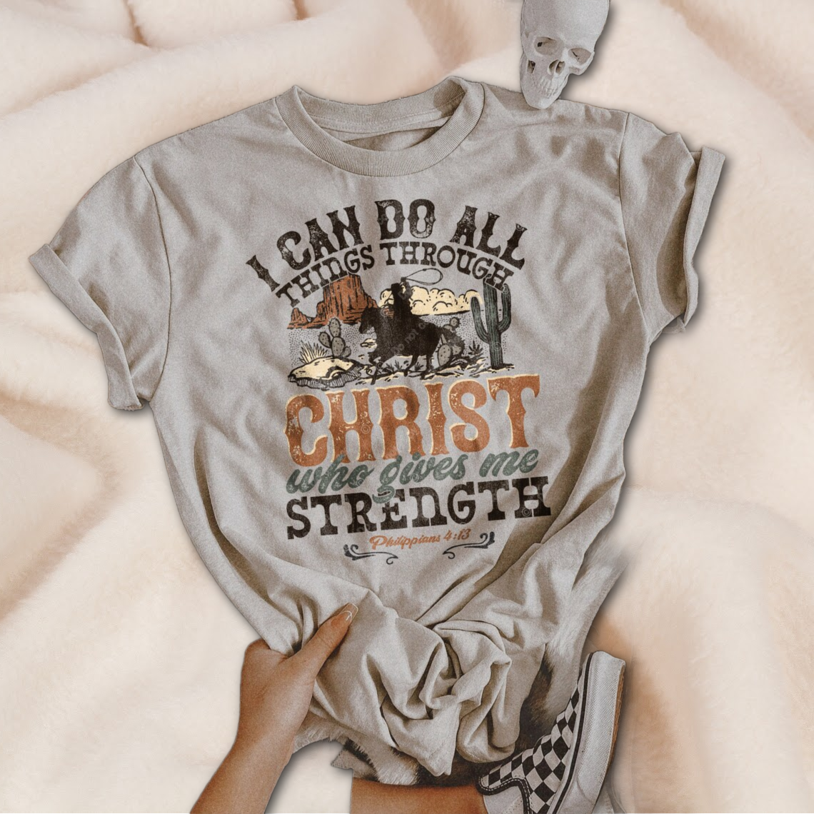 DTF Transfer Christian Western I can Do All Things