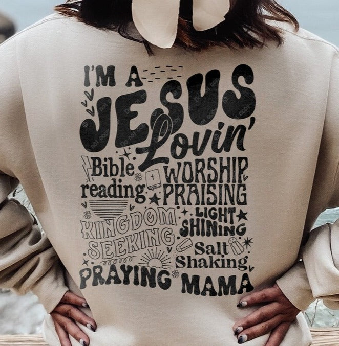 DTF Transfer Christian Jesus Loving